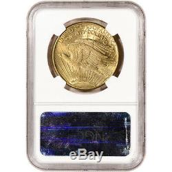 1910-S US Gold $20 Saint-Gaudens Double Eagle NGC MS62