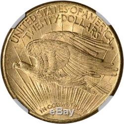 1910-S US Gold $20 Saint-Gaudens Double Eagle NGC MS63
