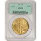 1910 US Gold $20 Saint-Gaudens Double Eagle PCGS MS63