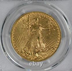1910 US Gold $20 Saint Gaudens Double Eagle PCGS MS63+ plus grade