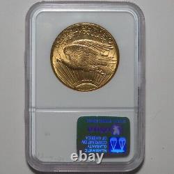 1911-D $20 Gold Double Eagle St Gaudens NGC MS 64
