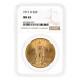 1911-D $20 Gold Saint Gaudens Double Eagle Coin NGC MS 65
