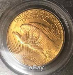 1911-D $20 LUSTROUS Saint-Gaudens Gold Double Eagle PCGS MS-65 OLD GREEN HOLDER