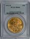 1911 D $20 MS 64 PCGS graded Gold Double Eagle Saint Gaudens Coin Free shipping