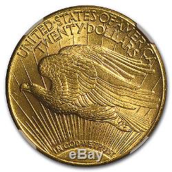 1911-D $20 Saint-Gaudens Gold Double Eagle MS-64 NGC SKU #80120
