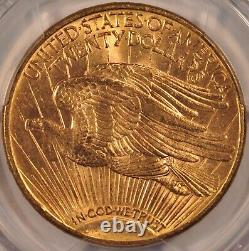 1911-D $20 Saint Gaudens Gold Double Eagle PCGS MS64 Pre-1933 Gold