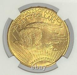 1911-D $20 Saint Gaudens Gold Double Eagle Pre-1933 NGC MS64 Amazing eye appeal