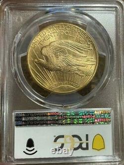1911 D/D $20 Saint Gaudens Gold Double Eagle PCGS MS 65 FS-501