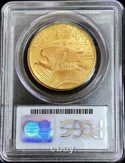 1911 D Gold Us $20 Dollar Saint Gaudens Double Eagle Coin Pcgs Mint State 65