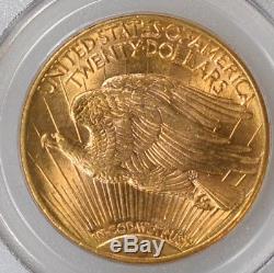 1911-D PCGS MS63 OGH $20 St Gaudens Double Eagle Bold Luster I-13301