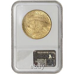 1911 D US Gold $20 Saint-Gaudens Double Eagle NGC MS65
