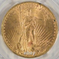 1911-S $20 Saint Gaudens Double Eagle PCGS MS64 47971500 Spotted
