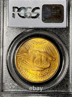 1911-S MS63 PCGS Saint Gaudens Double Eagle $20 Gold Coin