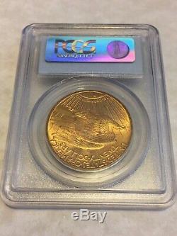 1911-S MS63 PCGS Saint Gaudens Double Eagle $20 Gold Coin PQ great appeal xclnt
