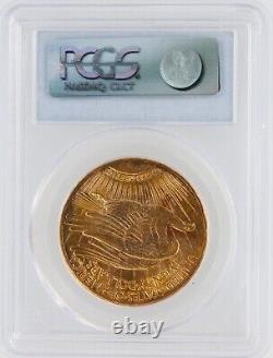 1911-S Saint Gaudens PCGS MS64 $20 Double Eagle San Francisco Minted Gold Coin