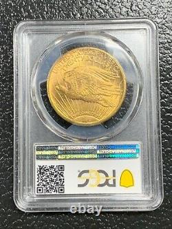 1911-S St. Gaudens $20 Gold Double Eagle PCGS MS62 Mintage of 775,750