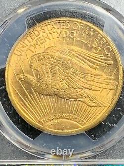 1911-S St. Gaudens $20 Gold Double Eagle PCGS MS62 Mintage of 775,750