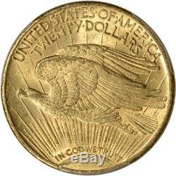 1911-S US Gold $20 Saint-Gaudens Double Eagle PCGS MS63
