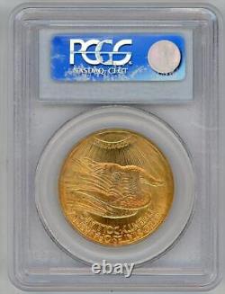 1911 Saint Gaudens $20 Gold Double Eagle, PCGS MS 64 Lustrous