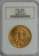 1912 $20 Saint Gaudens Gold Double Eagle NGC graded MS 60! Old fatty holder