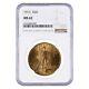 1913 $20 Gold Saint Gaudens Double Eagle Coin NGC MS 62