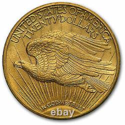 1913 $20 Saint-Gaudens Gold Double Eagle AU SKU#54346