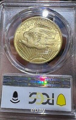 1913 $20 Saint Gaudens Gold Double Eagle PCGS MS62 Better Date Low Mint PQ