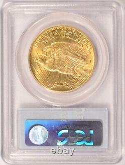 1913-D $20 Saint Gaudens Double Eagle Coin PCGS MS63 Pre-1933 Gold Older Holder