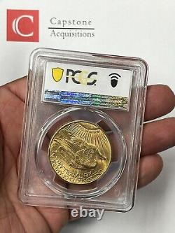 1913-D $20 Saint Gaudens Pre-33 Gold Double Eagle PCGS MS64 Low Mintage 393,500
