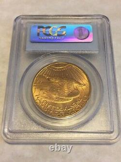 1913-D MS62 PCGS Saint Gaudens Double Eagle $20 Gold Coin very good appeal