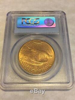 1913-D MS63 PCGS Saint Gaudens Double Eagle $20 Gold Coin PQ great appeal
