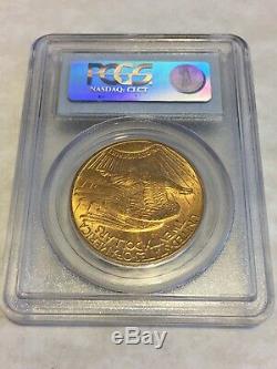 1913-D MS63 PCGS Saint Gaudens Double Eagle $20 Gold Coin PQ great appeal xclnt
