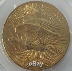 1913-D Twenty Dollar Saint Gauden Gold Double Eagle PCGS MS63 Certified Coin $20