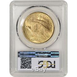1913-D US Gold $20 Saint-Gaudens Double Eagle PCGS MS62