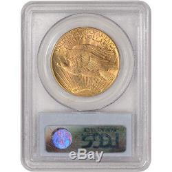1913-D US Gold $20 Saint-Gaudens Double Eagle PCGS MS65