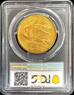 1913 Gold USA $20 Saint Gaudens Double Eagle Coin Pcgs Mint State 62