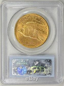 1913-S $20 LUSTROUS Saint-Gaudens Gold Double Eagle PCGS MS-63 VERY RARE DATE