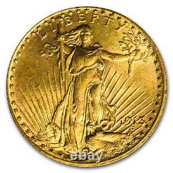 1913-S $20 Saint-Gaudens Gold Double Eagle MS-63 PCGS SKU #70062
