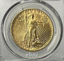 1913-S $20 Saint Gaudens Pre-33 Gold Double Eagle PCGS AU55 Mintage 34,000 PQ++