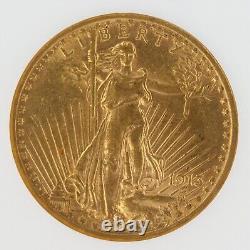 1913-S Saint Gaudens NGC AU58 $20 Double Eagle San Francisco Minted Gold Coin