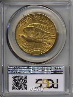 1914 $20 Saint Gaudens Gold Double Eagle PCGS MS 63 Low Mintage