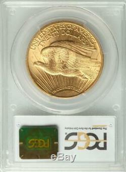 1914 $20 Saint Gaudens Gold Double Eagle PCGS MS 64 Low Mintage