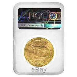 1914 D $20 Gold Saint Gaudens Double Eagle Coin NGC MS 64
