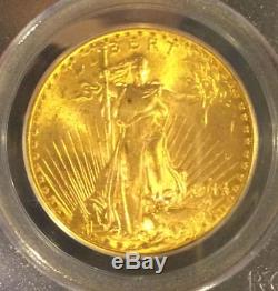 1914-D $20, PCGS MS64 ST GAUDENS DOUBLE EAGLE CERT V RARE, Only 1,957 in MS64