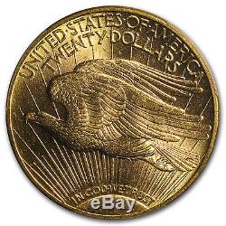 1914-D $20 Saint-Gaudens Gold Double Eagle MS-63 PCGS SKU #59100