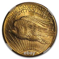 1914-D $20 Saint-Gaudens Gold Double Eagle MS-65 NGC SKU#117461