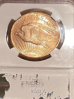 1914-D $20 gold Saint Gaudens Double Eagle NGC MS64 Beautiful Coin