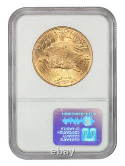 1914-S $20 NGC MS63 Saint Gaudens Double Eagle Gold Coin