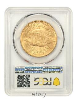 1914-S $20 PCGS MS62 Saint Gaudens Double Eagle Gold Coin