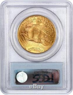 1914-S $20 PQ LUSTROUS Saint-Gaudens Gold Double Eagle PCGS MS-65 RARE BEAUTY